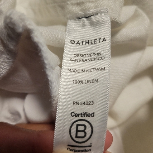 ATHLETA CABO LINEN JOGGER. - Picture 11 of 13